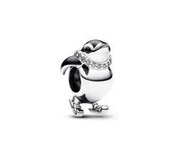 Pandora Schmuck 792988C01 Silber-Charm Skifahrender Pinguin