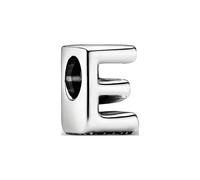 PANDORA - 797459 Charm - Buchstabe E - Letter E - 925 Sterling Silber