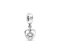 Pandora Charm Anhänger - 799294C01 - Freunde und Unendlichkeitsherz Silber mit Zirkonia