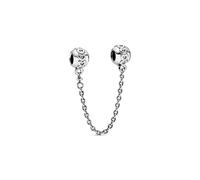 PANDORA 791088-05 cm - Silber Herzen - Sicherheitskette 5 cm