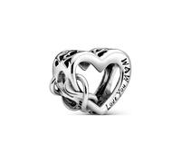 Pandora People Charm 798825C00 Love You Mum Infinity Heart Silber 925