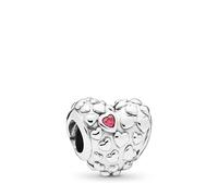Pandora 797781CZR - Mum silver charm mit Zirkonia - Mama Herz