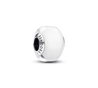 Pandora 793118C00 - Weißes Murano-Glas Mini-Charm - Sterling Silber - Weiß