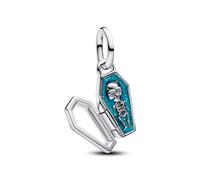 Pandora 794058C01 - aufklappbarer Glow-in-the-Dark Sarg Charm - Sterling Silber - Emaille Zirkonia Grün