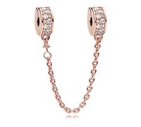 Pandora Charm - Pavé Glanz Komfortkette - 786322CZ roségold