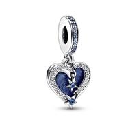Pandora Charm - Shooting stars heart - 792356C01 blau