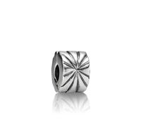 Silber Clip - Original PANDORA - Stern Muster - 790210 - Moments