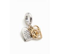 Pandora Charm Silber/Gold Einheitsgröße