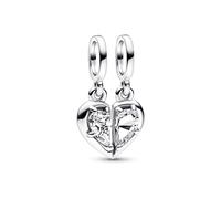 Pandora Charm - Splittable Mother & Daughter Dangle - 792643C01 silber