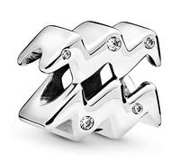 Pandora Charm - Sternzeichen Wassermann 798415C01 - Sterling Silber mit Zirkonia