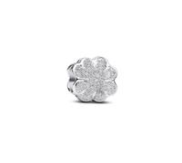 Pandora Charm - Strukturiertes Kleeblatt Mini-Charm - 794047C00 silber