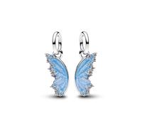 Pandora 794244C01 - Teilbarer Schmetterling Charm - Sterling Silber - Emaille Zirkonia Blau
