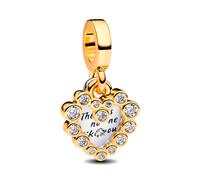 PANDORA Moments 763765C01 Herz-Anhänger Charme