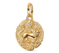 Pandora Me 763974C01 - Löwe Medaillon-Charm - Gelbgold Vergoldung - Zirkonia- VITA VERITAS VIRTUS