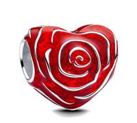 Pandora Charms Rosa Herzanhänger 793673C01