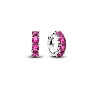 Pandora 293851C02 - pinke Creolen - Sterling Silber