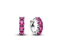 Pandora 293851C02 - pinke Creolen - Sterling Silber