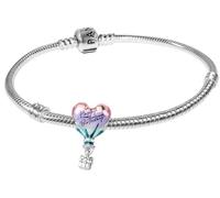 PANDORA Damen-Armband Happy Birthday Heißluftballon Geschenkset 15834-20 20 cm