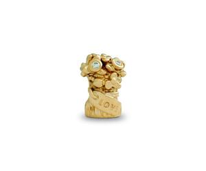 Pandora Damen-Bead 14k Gold 750446D