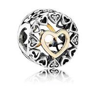 PANDORA Damen -Bead Charms 925_Sterling_Silber zirkonia 792009CZ
