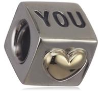 Pandora Damen-Bead Sterling-Silber 925 Herzwürfel Kasi 79200