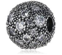 PANDORA Damen-Charm 925 Sterling Silber Zirkonia weiß 791286CZ