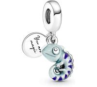Pandora Damen Charm Anhänger Chamäleon Silber 791676C01