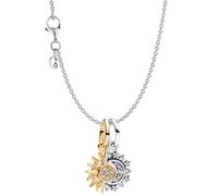 PANDORA Damen-Collier Silber Sonne und Mond Set 68595
