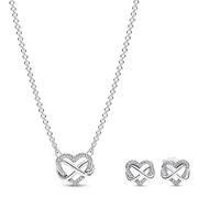 PANDORA Damen-Geschenkset Funkelndes Unendlichkeits-Herz 68321