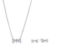 Pandora 68615 Geschenkset für Damen Silber Funkelnde Schleife