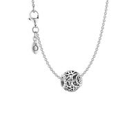 PANDORA Damen-Halskette 925 Silber mit Charm Sonne, Mond & Sterne 51642