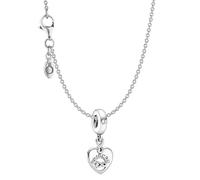 PANDORA Damen-Kette 925 Silber Freunde für immer Herz 51780