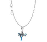PANDORA Damen-Kette Set Libelle Silber 28188 | Schmuck-Set mit Halskette und Anhänger für Frauen, zeitlos, modern & alltagstauglich
