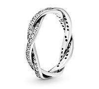 PANDORA Damen-Ring 925 Silber Zirkonia transparent Gr. 50 (15.9) - 190892CZ-50