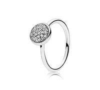 PANDORA Damen-Ring 925 Silber Zirkonia weiß Gr. 54 (17.2) - 191009CZ-54