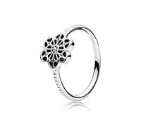 Pandora Damen-Ring Blütenornament 925 Silber Gr. 52 (16.6)-190992-52
