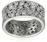 PANDORA Damen-Ring Leuchtender Blätterkranz 925 Silber Zirkonia transparent Gr. 56 (17.8) - 190965CZ-56