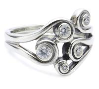 PANDORA Damen-Ring Sterling-Silber 925 19388CZ-52