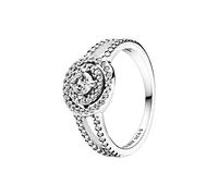 Pandora Schmuck 189400C01 Rose Damen-Ring Funkelndes Dreierband, 52/16,6