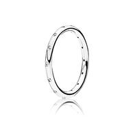PANDORA Damen-Ring Tröpfchen 925 Silber Zirkonia weiß Gr. 56 (17.8) - 190945CZ-56
