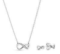 Pandora 68323 Damen Schmuck-Set Funkelnde Unendlichkeit Silber