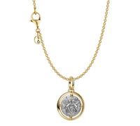 PANDORA Damen Schmuck-Set Kette mit Anhänger Amor Goldfarben 21205 | romantisches Geschenk-Set mit Halskette und Engel-Charm für Frauen Bundle
