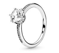 PANDORA Damen-Solitär Freundschaftsring 925_Sterling_Silber mit '- Ringgröße 60 198289CZ-60
