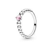 PANDORA Damen-Solitär Jahresring 925 Sterlingsilber mit '- Ringgröße 54 198598C09-54
