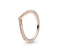 Pandora Damen-Stapelring 14_k_(585) Rotgold Kristall '- Ringgröße 50 (15.9) 186315-50
