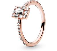 Pandora Damen-Stapelring Vergoldet mit Ringgröße 54 187541CZ-54