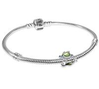 PANDORA Damenarmband Silber Kletternder Frosch Geschenkset 68290-21 21 cm