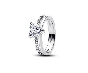 Pandora Damenring Classic Stone 193100C01-52