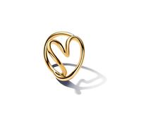 Pandora ESSENCE 163288C00-56 organisch Geformtes Herz - Ring - Gelbgold verg. - Gr. 56