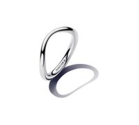 Pandora ESSENCE 193314C00-56 organisch geformter Bandring - Sterling Silber - Gr. 56